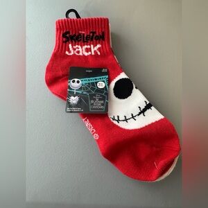 Disney nightmare before Christmas Jack skellington and Sally 2 pack socks
